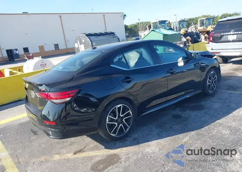 2025 Nissan Sentra Sr z USA, uszkodzony, nr VIN 3N1AB8DV3SY310691